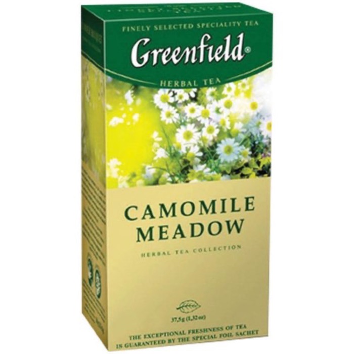 Camomile Meadow 25 пак. х 1,5 гр. ромашка с мятой ,мелкая (10) (0523-10)
