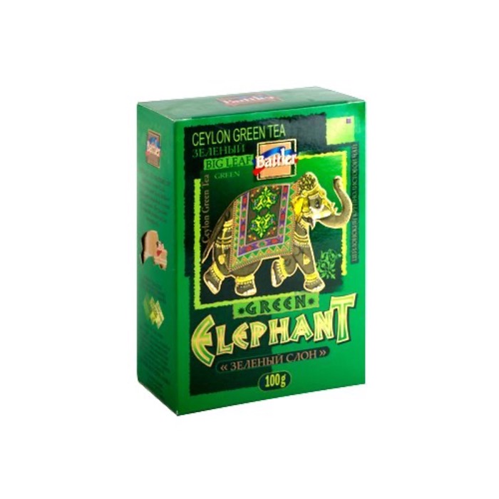 Зелёный слон (3112) 100 гр.зеленый (50) ШЛ