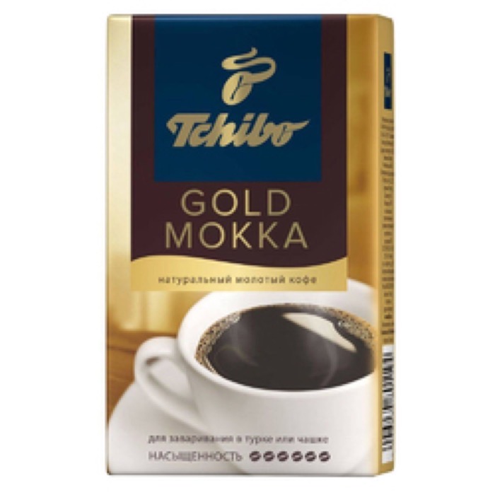 Gold Mokka 250 гр. молотый (12) (TIBIO)