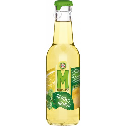 СОКОСОДЕРЖАЩИЙ Яблоко-Лимон-Мята 250 гр., ст. (24)