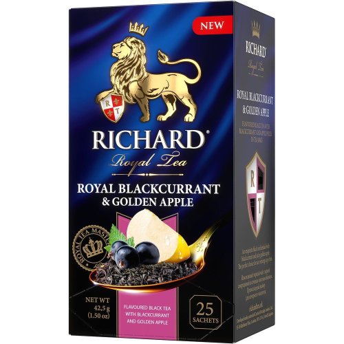 Royal Blackcurrant & Golden Apple 25 пак.*1,7 гр.черный (12) 102254