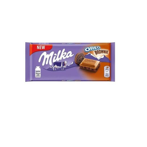 Шоколад Милка молочный Oreo Brownie ,100 гр. (22)